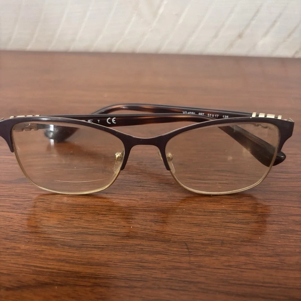 Vogue VO4050 997  Eyeglasses Frames Brown Womens Full Rim‎  51-17-135  2257
